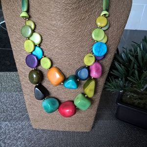 TAGUA NUT NECKLACE, NEW, ARTISANAL
